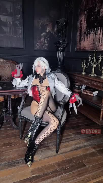 Genshin Impact Arlecchino Cosplay - Byoru - ePornhubs