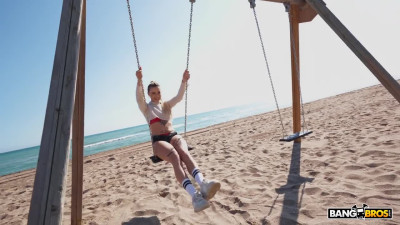 Angelique, Fucking on the Beach? Yes! And the sand? Fuck it 4K