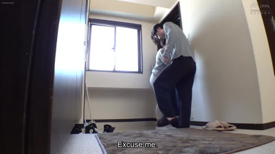 DVD MS 981 [ENG SUB] Immediate Saddle To A Fair-skinned Deca-ass Housekeeping Aunt! A