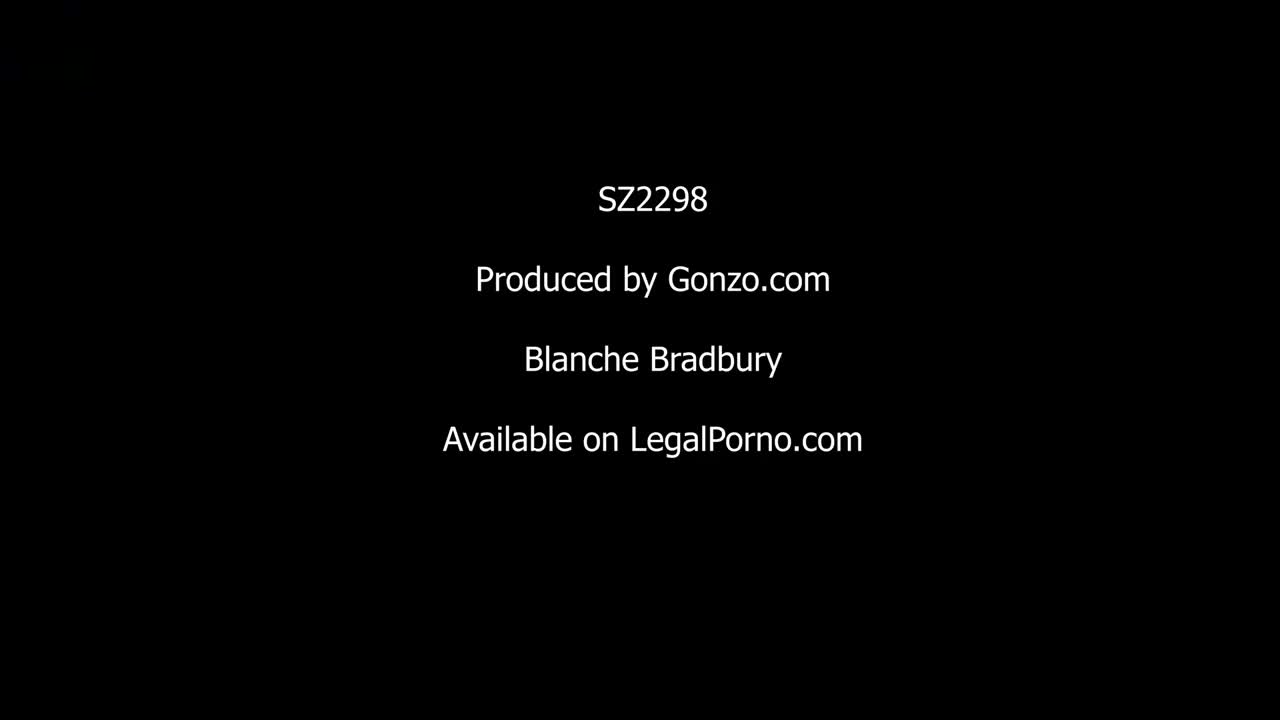 Blanche Bradburry - LegalPorno - SZ2298 - BB Assfucked by 1, 2, 3, 4 then gangbanged - ePornhubs