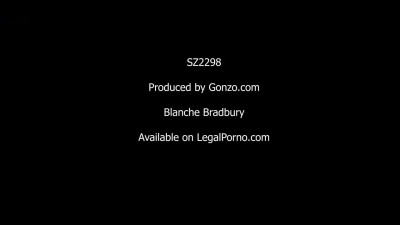 Blanche Bradburry - LegalPorno - SZ2298 - BB Assfucked by 1, 2, 3, 4 then gangbanged