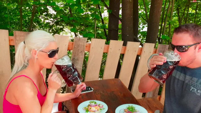 Blanche Bradburry - MyDirtyHobby - Im Biergarten abgeschleppt!!!!