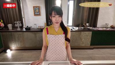 SG KI 024 A Cooking Video Of A Beautiful Culinary Expert (23) Who Smiles As She Prepa