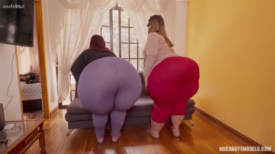 Two enormous ass