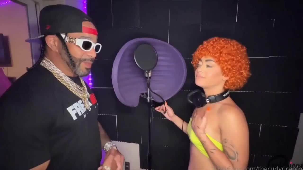 Curly Rican - Ice Spice Gets Creampied by BBC in Studio - ePornhubs