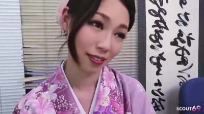 Petite Japanese at Group Sex