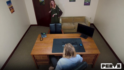 The Cum-Covered Ginger Librarian
