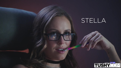 Stella Barey - Campus Bad Girl Has Intense Anal