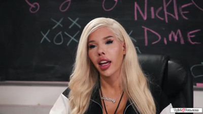 Busty shemale coach wants some big dick