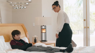 Teacher gives student a HELPING HANDjob