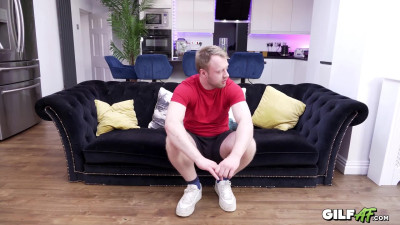 Jacy - Cougar Jacy rides Christopher's cock