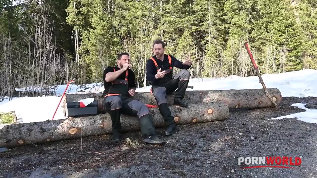 Brittany Bardot - Sexy Snowboarder Invites Lumberjacks Back For DP Threesome - ePornhubs