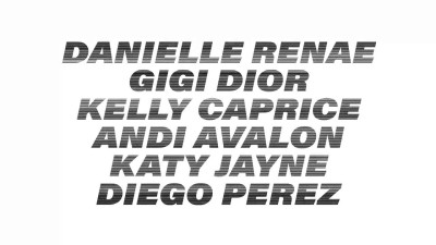 Katy Jayne, Kelly Caprice, Gigi Dior, Danielle Renae & Andi Avalon Panty Sniffing Ove