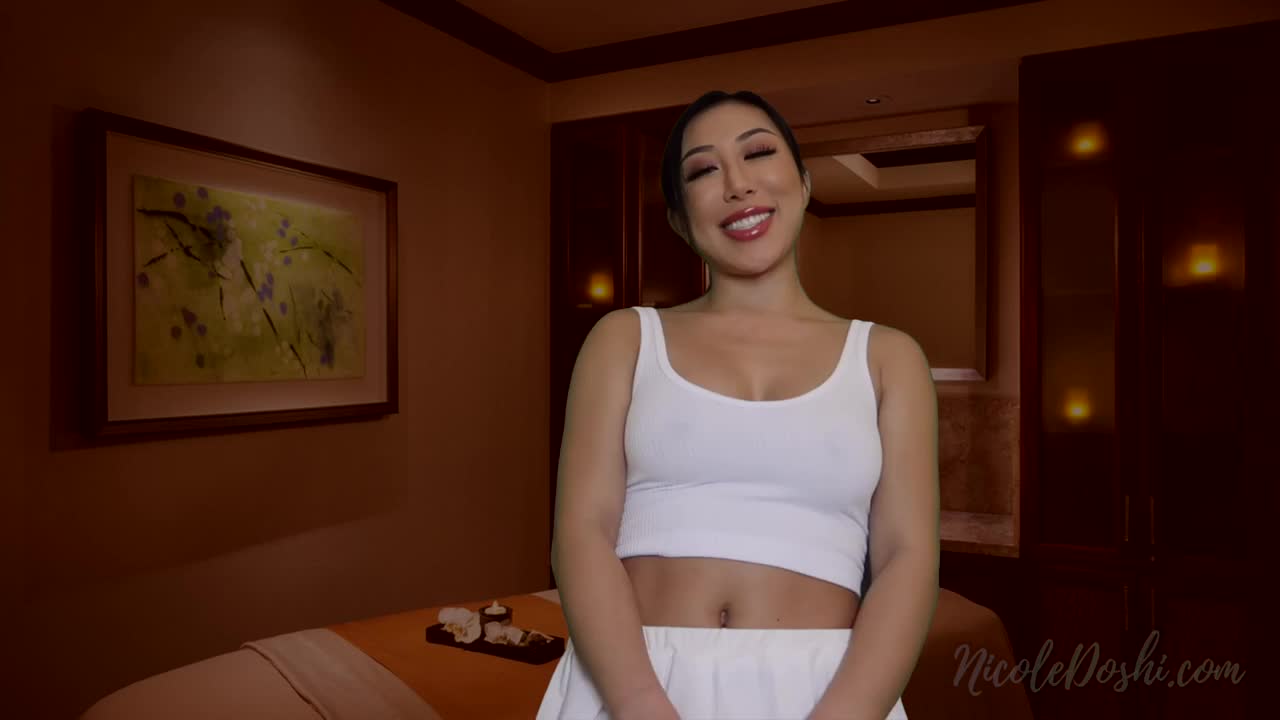 Asian Massage Gives You Happy Ending POV - Nicole Doshi - - ePornhubs