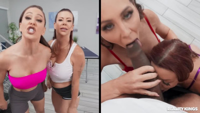 Cherie Deville, Alexis Fawx - Paddling The Ping Pong Pornstars